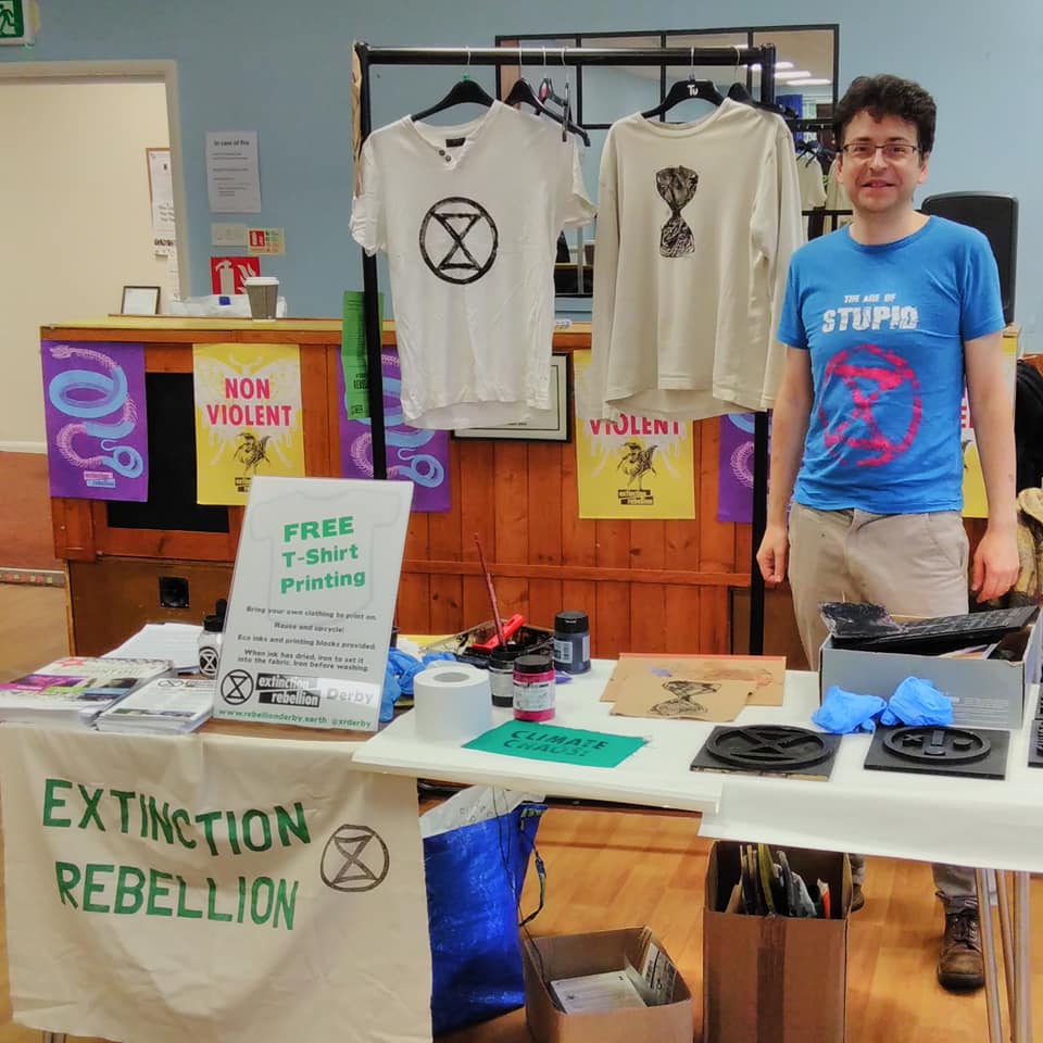 XR Derby's stall at the event