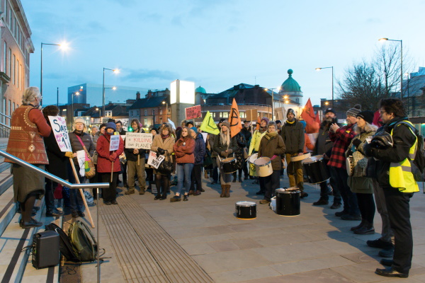Protest at the Council House